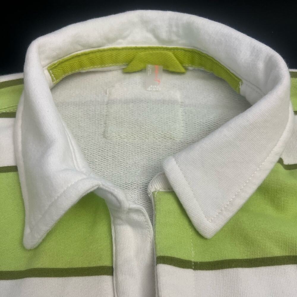 FP Movement by Free People Green and Cream Striped Hoodie - Picture 3 of 6